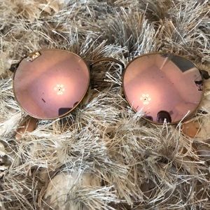 Rayban polarized lilac glasses